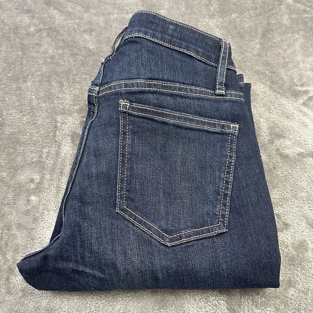 Simply Vera Verawang Jeans Womens 2L Blue Straight Denim‎ Stretch Mid Rise NWT